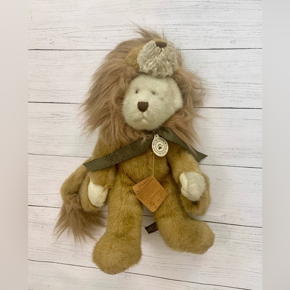 Boyds Bears Teddie Bear In Lions Outfit Musical NWT - Picture 2 of 6